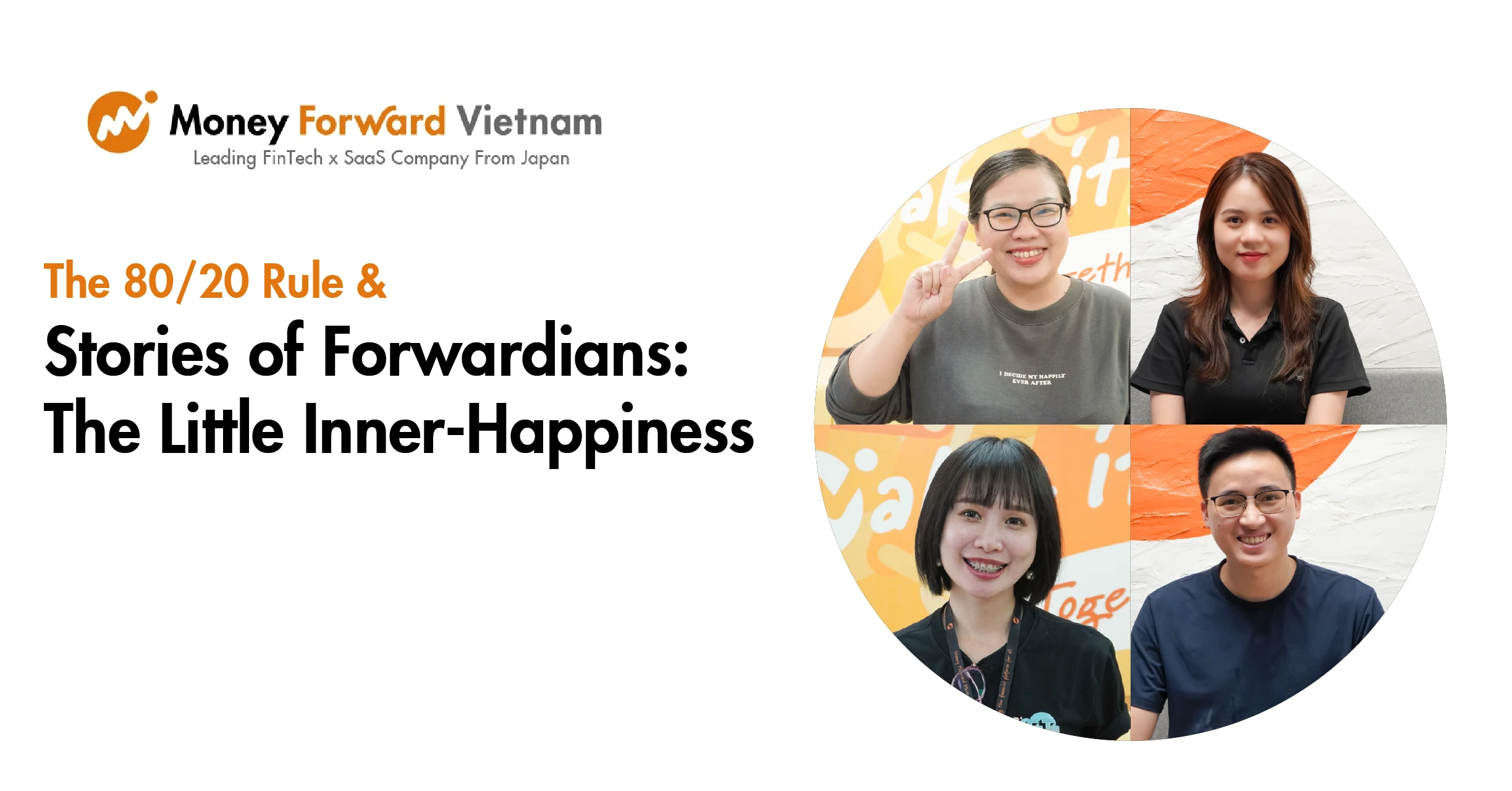 The 80/20 Rule & The Stories of Forwardians: The Little Inner-Happiness