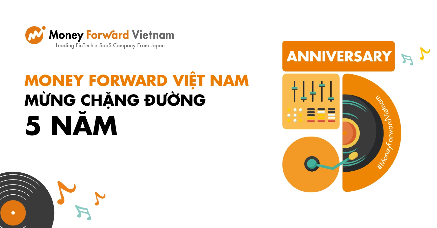 Money Forward Việt Nam - Mừng Chặng Đường 5 Năm