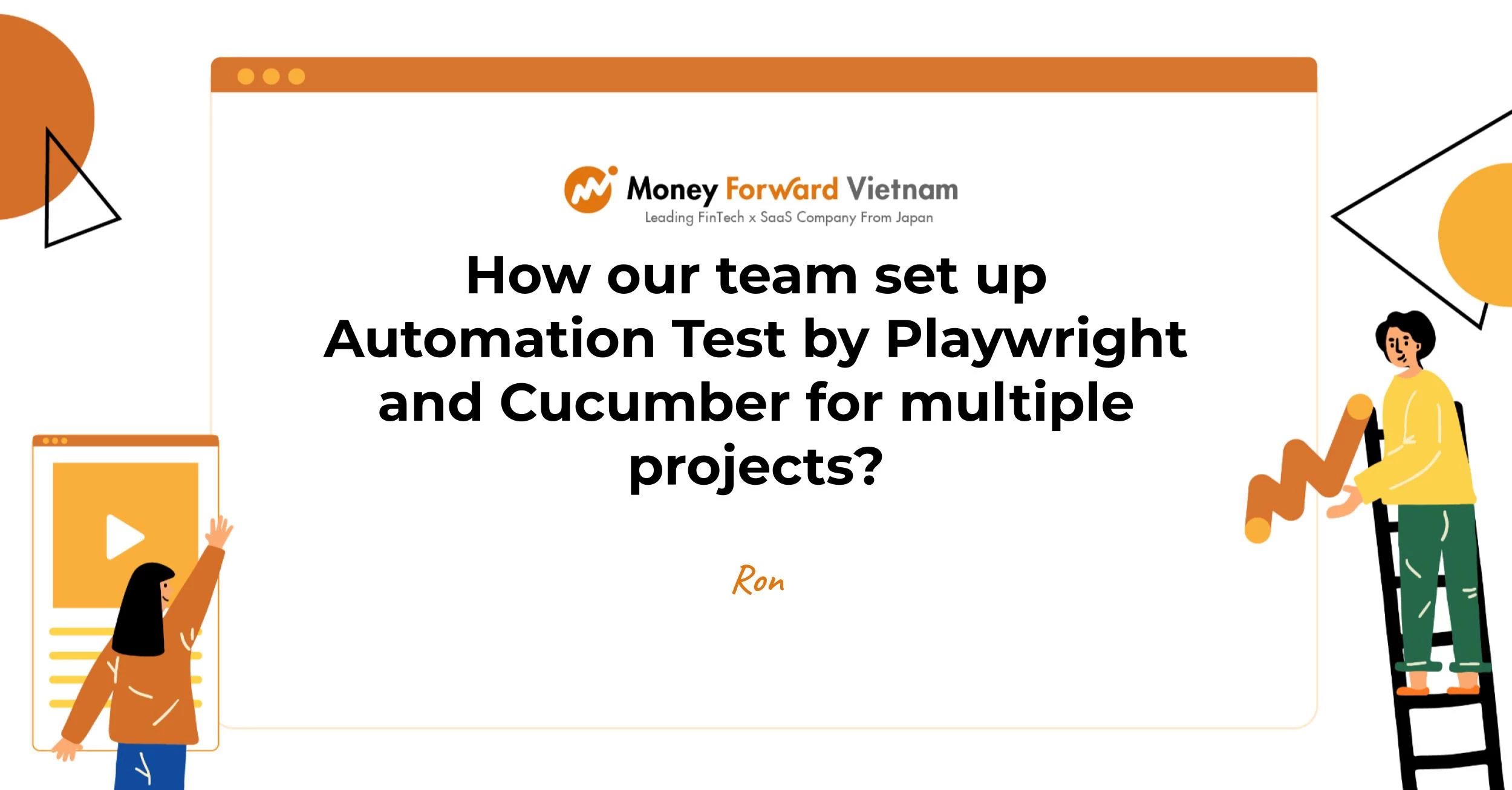 How our team set up Automation Test by Playwright and Cucumber for multiple projects?