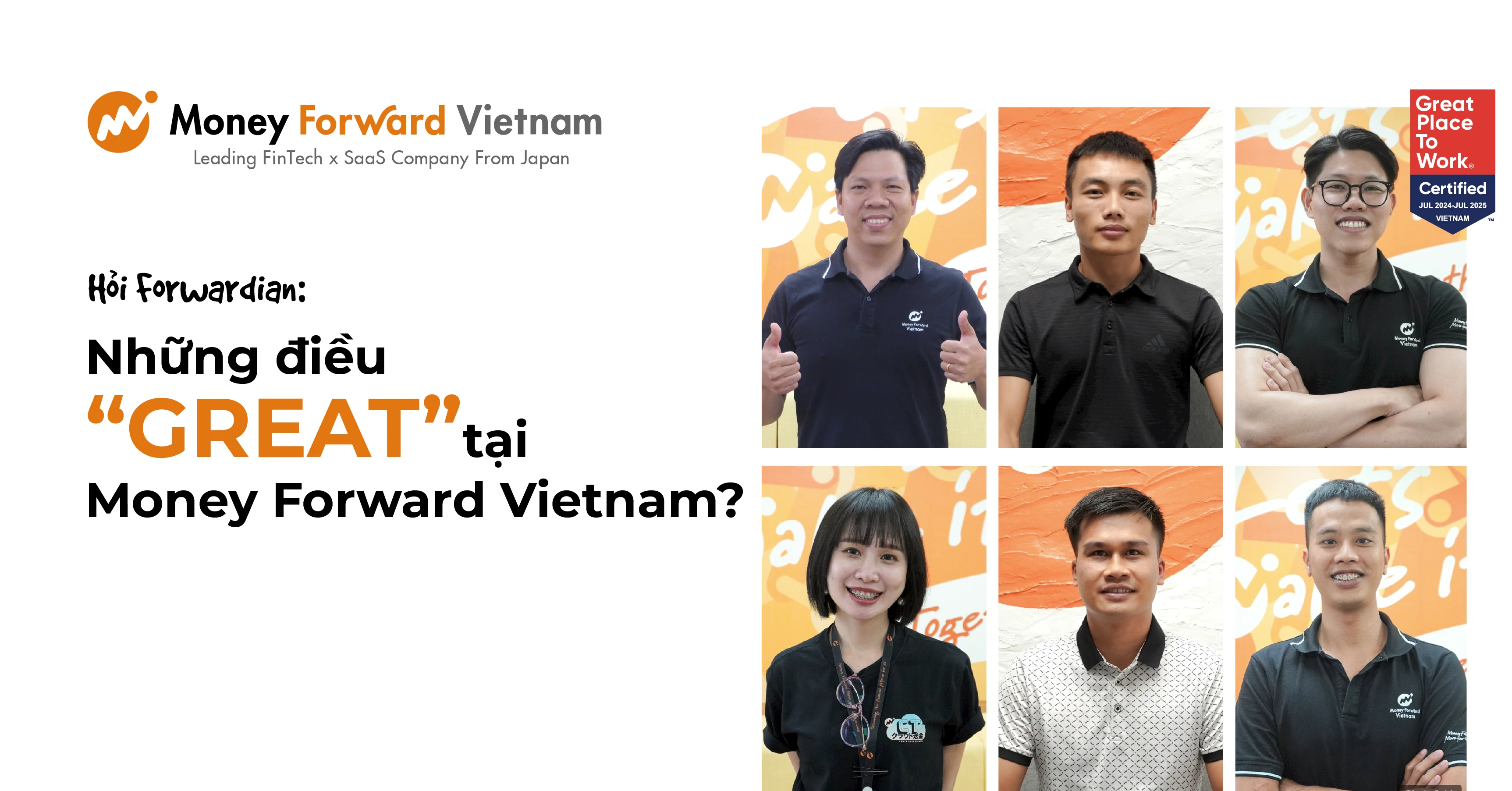 Hỏi Forwardian: Những Điều Great Ở Money Forward Việt Nam là gì?