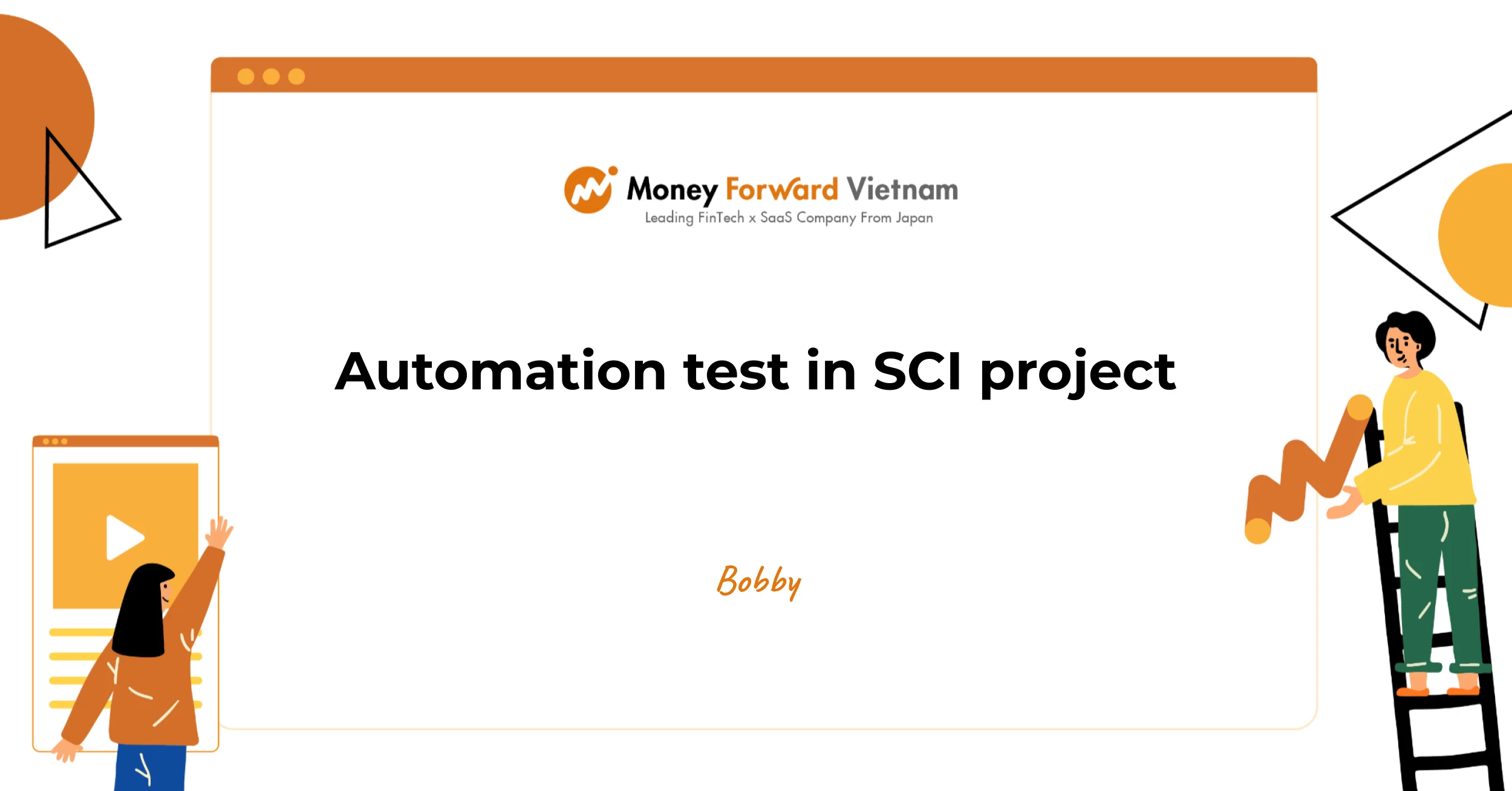 Automation test in SCI project