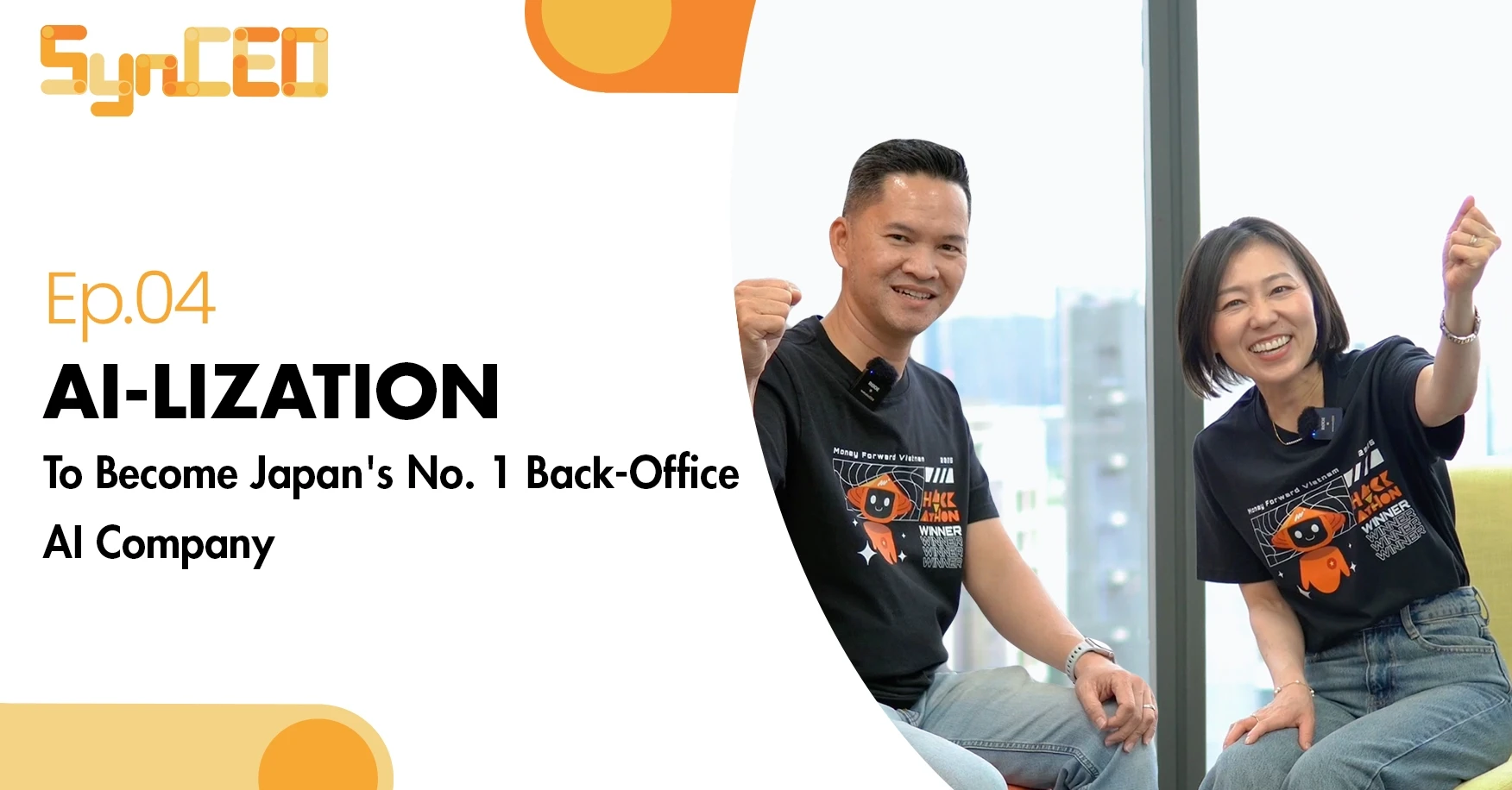 SynCEO #4: AI-lization - To Become Japan's No. 1 Back-Office AI Company
