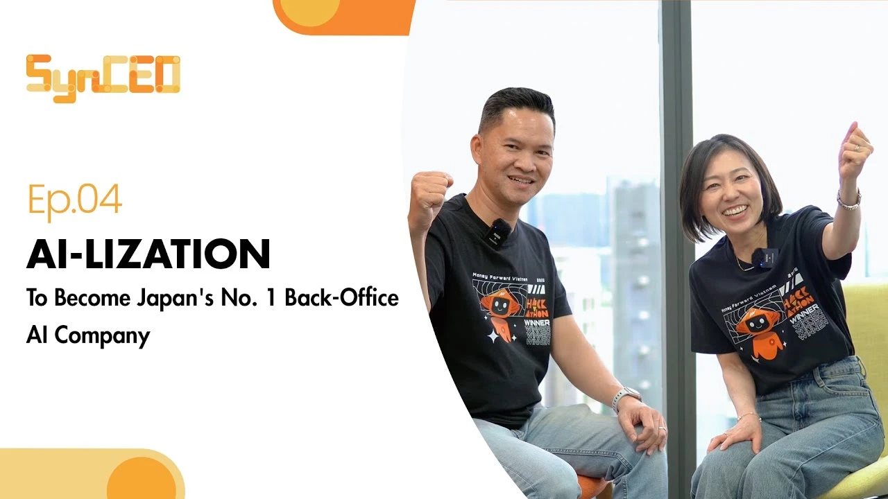 SynCEO #4: AI-lization - To Become Japan's No. 1 Back-Office AI Company