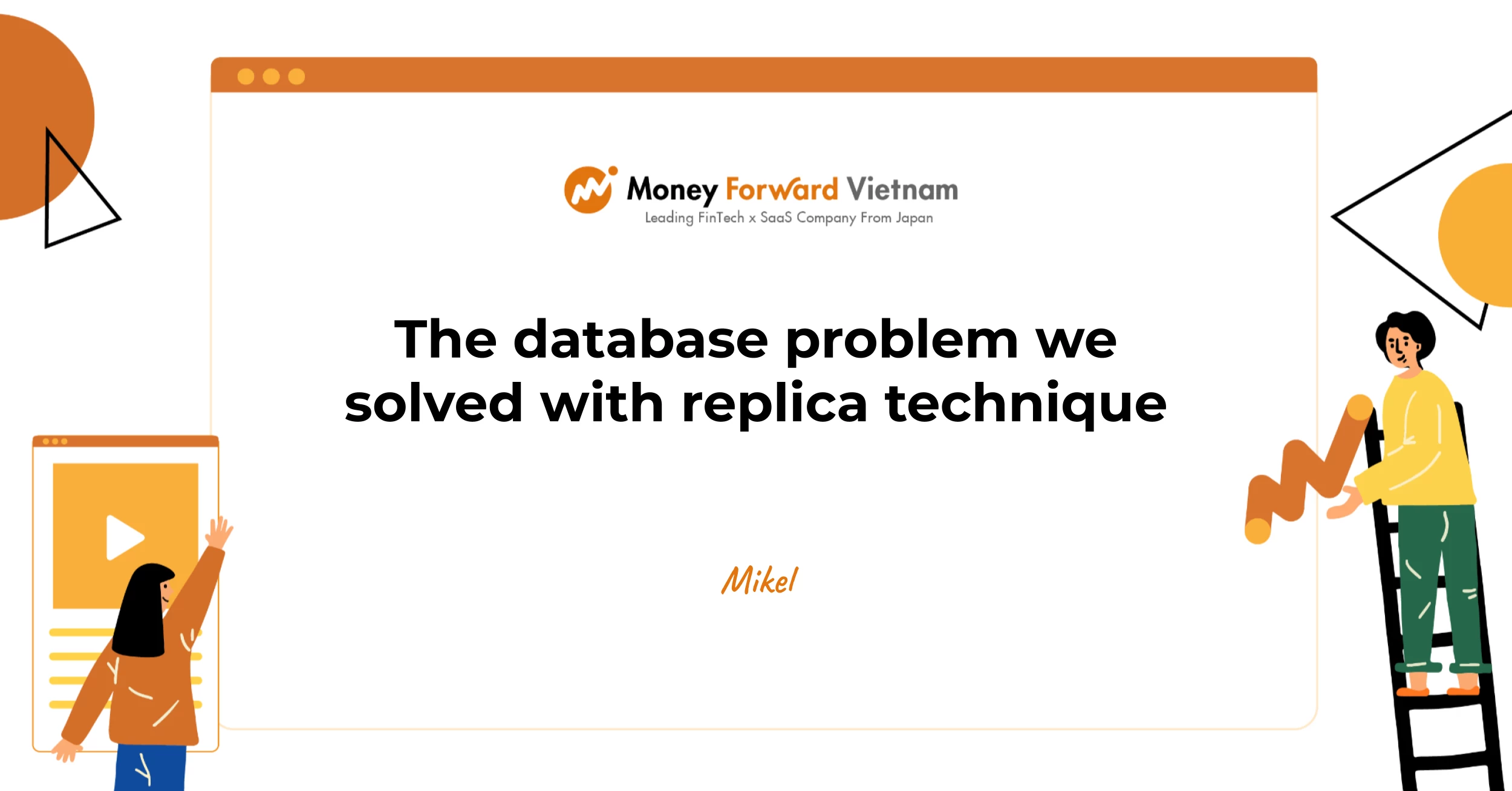 The database problem we solved with replica technique